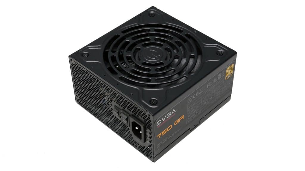 EVGA 750 GA Top