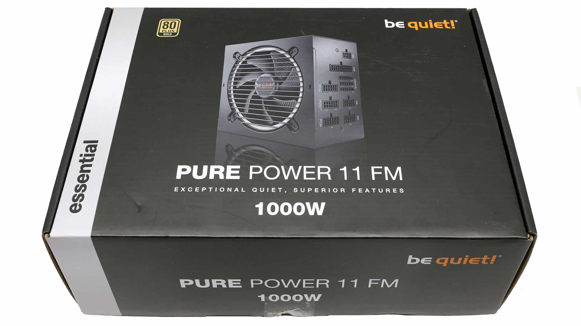 be quiet! Pure Power 11 FM : 1000 watts Gold inaudible et