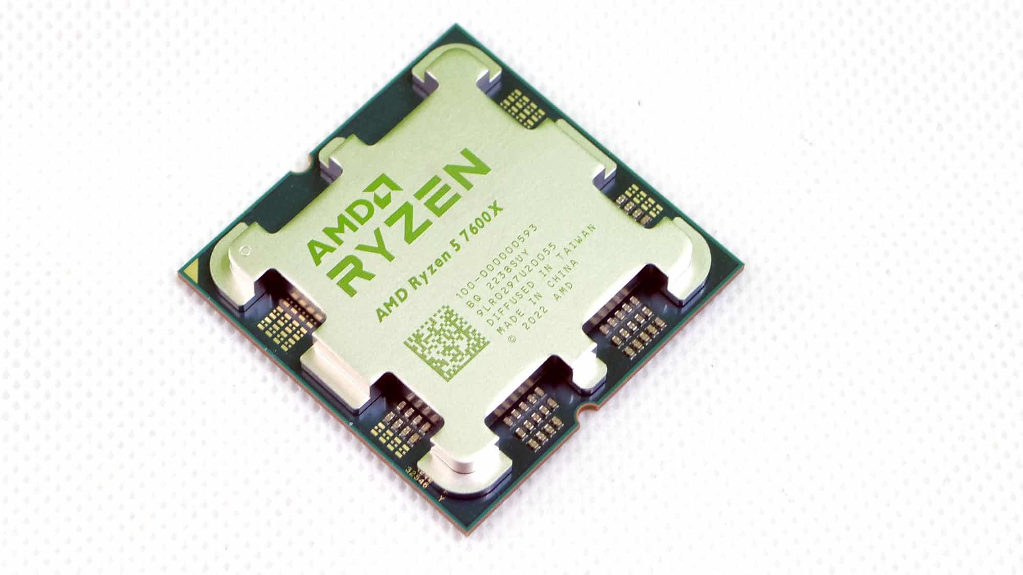 Computer Components AMD Ryzen 5 7600X R5 7600X 4.7 GHz 6-Core 12-Thread CPU  Processor 5NM L3=32M 100-000000593 Socket AM5 New But Without Cooler