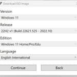 Windows 11 Language Final menu