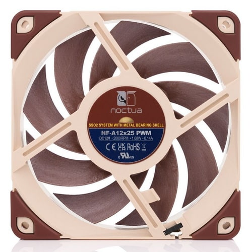 Noctua NF-A12x25 PWM Fan Review - Hardware Busters