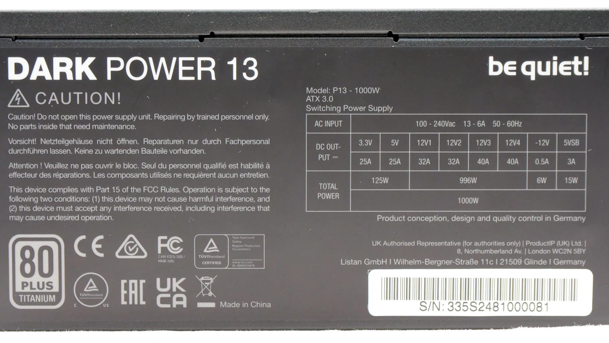be quiet! Dark Power 13 1000W PSU Review - Hardware Busters