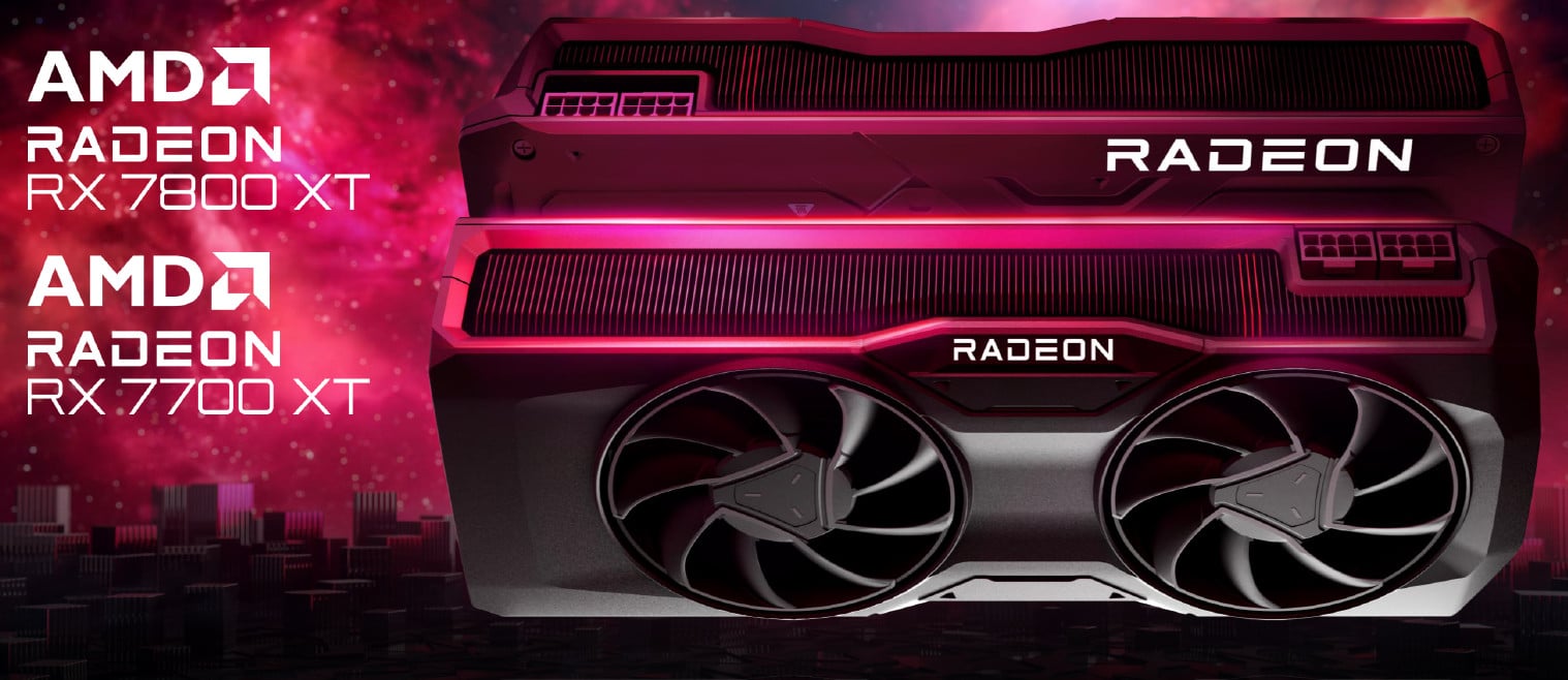AMD Radeon RX 7800 XT & RX 7700 XT Performance, Power Analysis 
